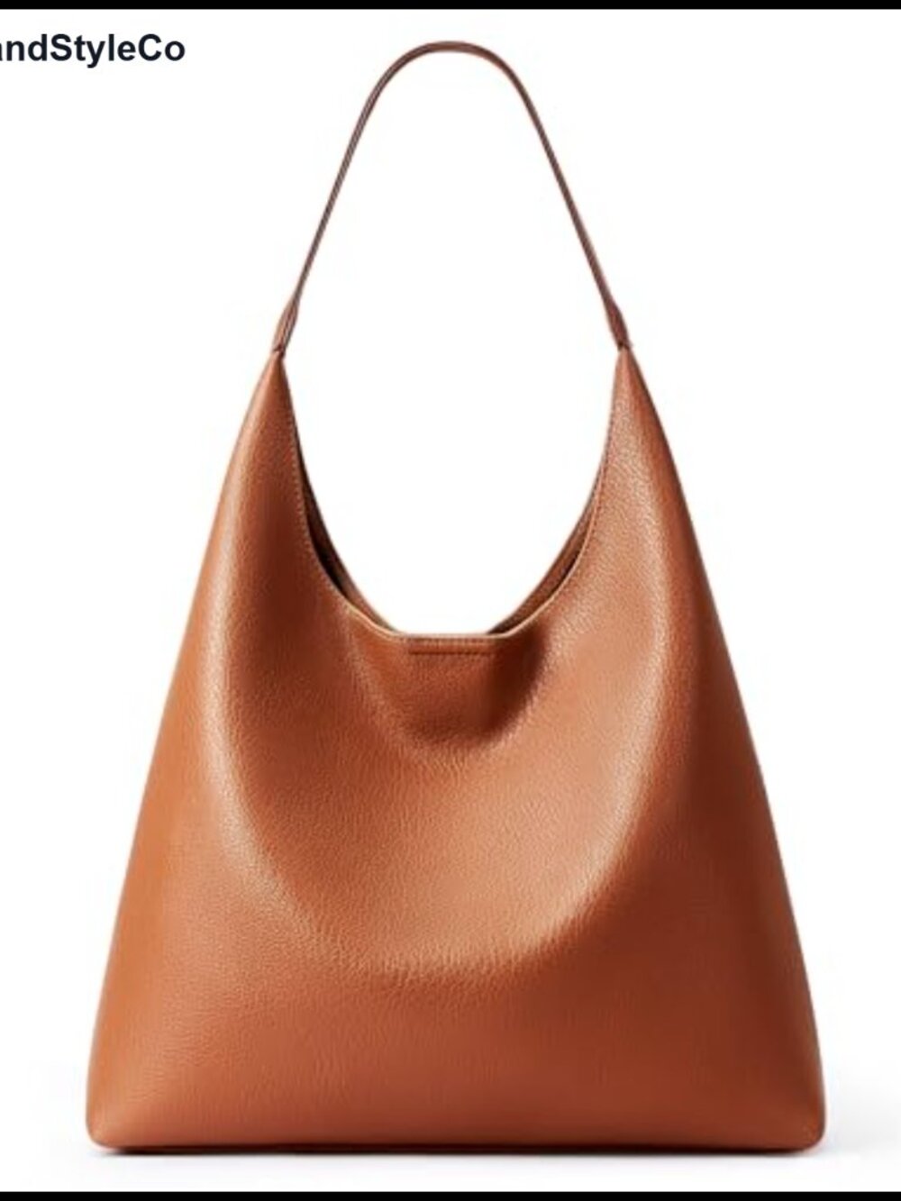 Women's Slouchy Hobo Bag Vegan Leather Tote Weekend Shoulder Bag